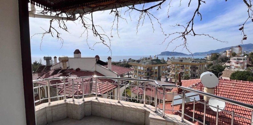 3+1 Lejlighed  i Alanya, Antalya, Tyrkiet Nr. 216794