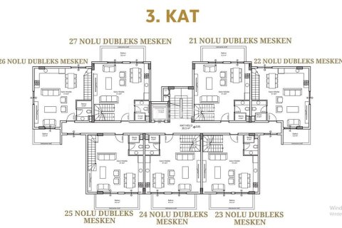 Daire  3+1  Alanya, Antalya, Türkiye №227523 - 16