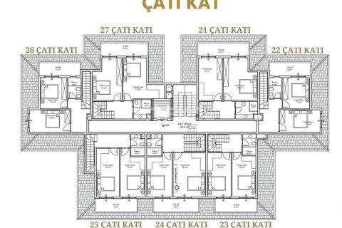 Daire  3+1  Alanya, Antalya, Türkiye №227523 - 17
