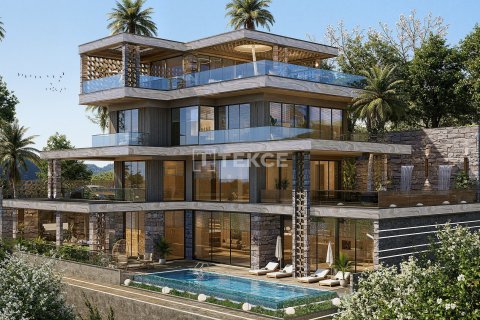 Villa  4+1  Alanya, Antalya, Türkiye №227519