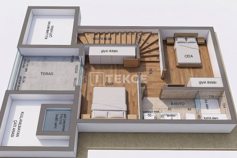 Daire  2+1  Belek, Antalya, Türkiye №227518 - 18