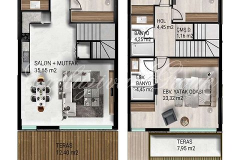 Villa  2+1  Bodrum, Muğla, Türkiye №221730 - 22