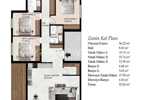 Villa  2+1  Bodrum, Muğla, Türkiye №221730 - 20