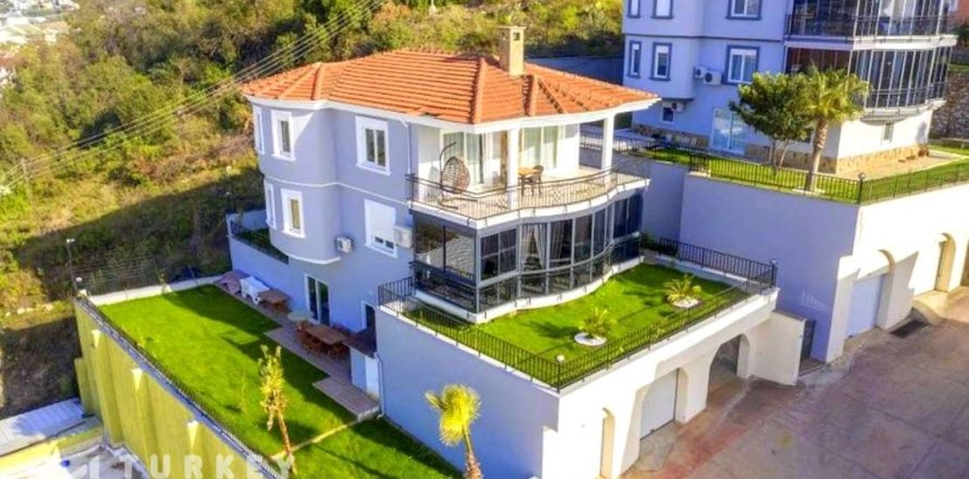 4+1 Villa  i Alanya, Antalya, Tyrkia Nr. 233619