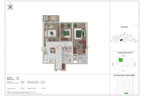 3+1 Leilighet i Istanbul, Tyrkia Nr. 221122 - 23