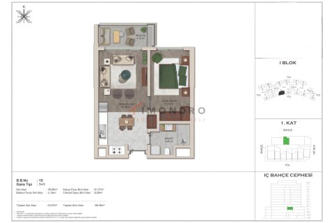 4+1 Leilighet i Istanbul, Tyrkia Nr. 221123 - 24