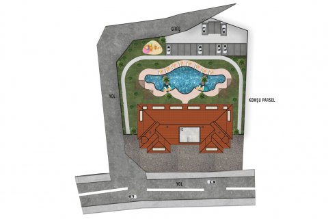 Daire 1+1 Avsallar, Antalya, Türkiye №91349 - 2