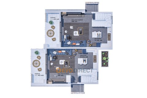 Продажа виллы  в Гирне, Северный Кипр 4+1, 192м2, №225695 – фото 14