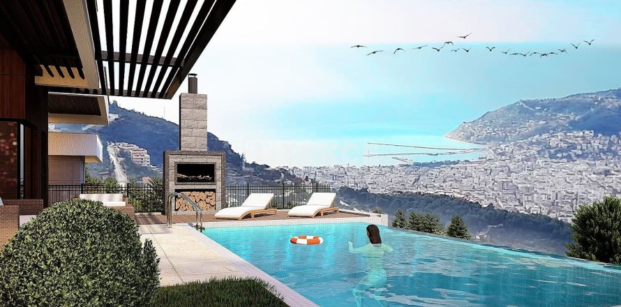 6+1 Villa  in Alanya, Antalya, Türkei Nr. 212544