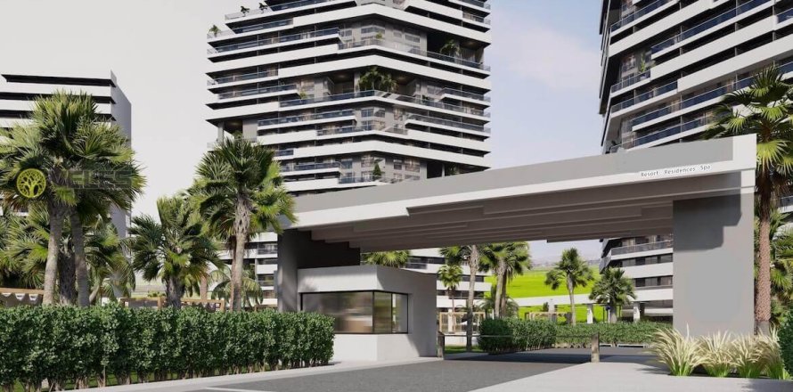 Dubleks daire  4+1  Long Beach, Iskele,  №213926