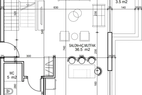 2+1 Lejlighed i Aksu, Antalya, Tyrkiet Nr. 220347 - 28