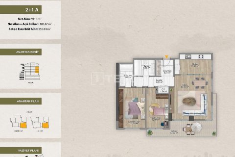 4+1 Wohnung  in Istanbul, Türkei Nr. 211222 - 11