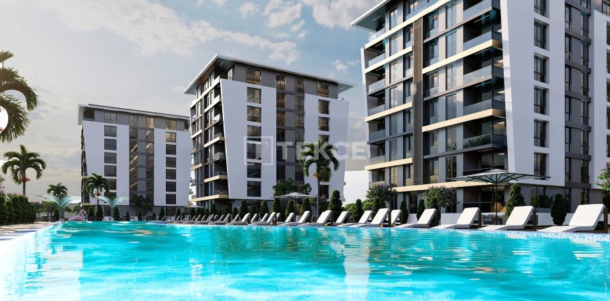 1+1 Leilighet i Antalya, Tyrkia Nr. 225348