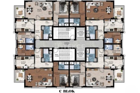 1+1 Leilighet i Antalya, Tyrkia Nr. 225348 - 18
