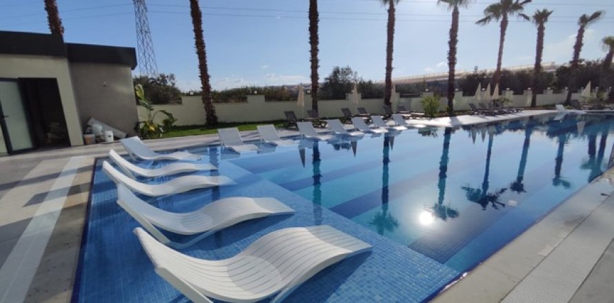 آپارتمان در  Antalya ، ترکیه 1 خوابه ، 52 متر مربع.  شماره 222614