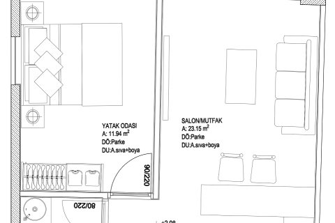 Wohnung  in Mugla, Türkei Nr. 224180 - 4