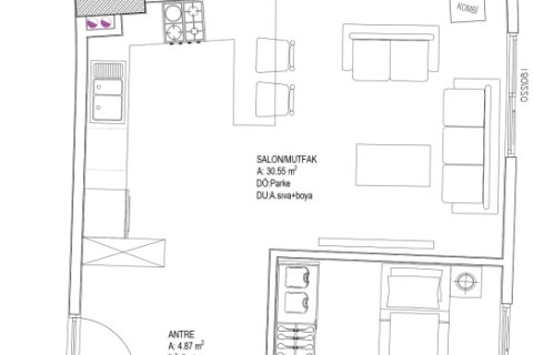 Wohnung  in Mugla, Türkei Nr. 224178 - 4