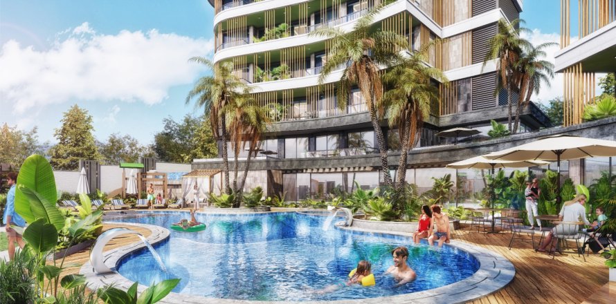 2+1 Lägenhet  i Alanya, Antalya, Turkiet Nr. 211856