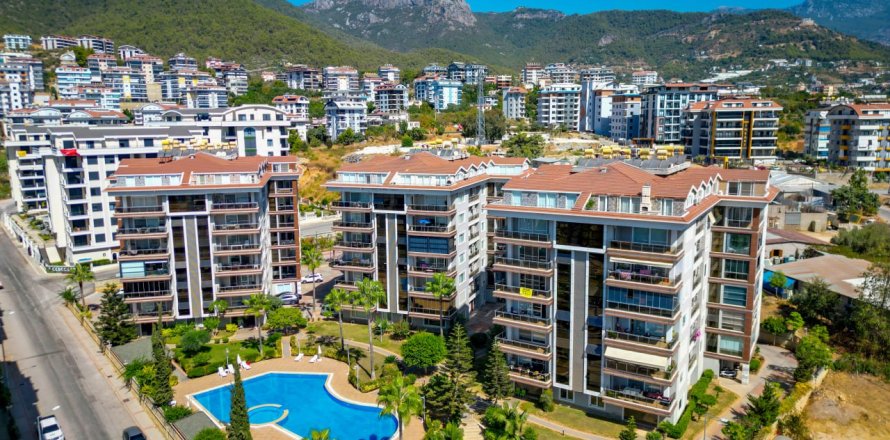 3+1 Lejlighed  i Alanya, Antalya, Tyrkiet Nr. 218468