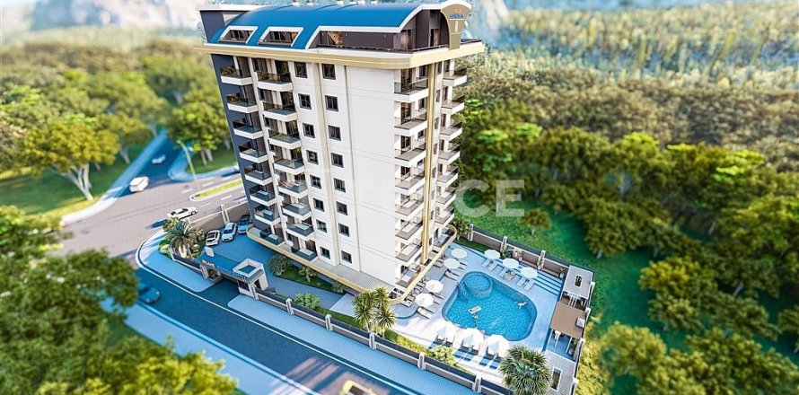 1+1 Apartment in Alanya, Antalya, Turkey No. 215011