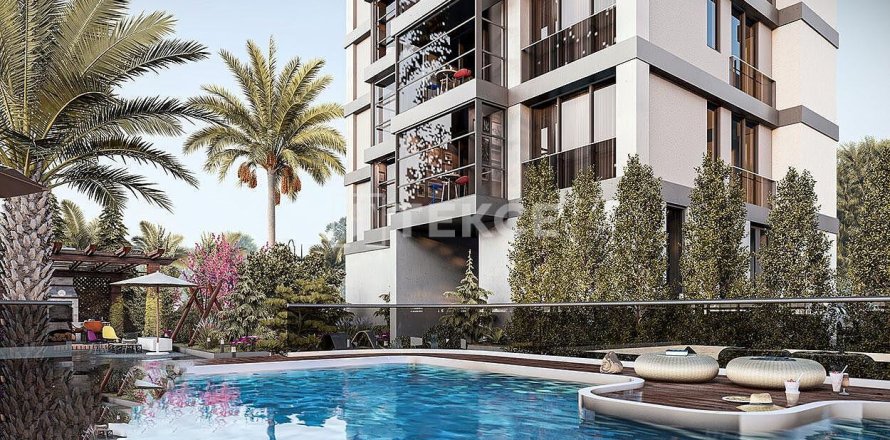 Daire  2+1  Mezitli, Mersin, Türkiye №226857