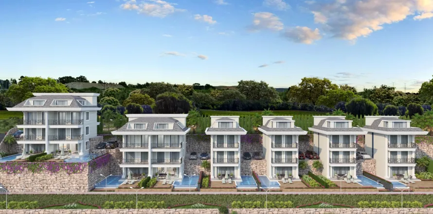 آپارتمان در  Alanya ، ترکیه 3 خوابه ، 248.6 متر مربع.  شماره 224034