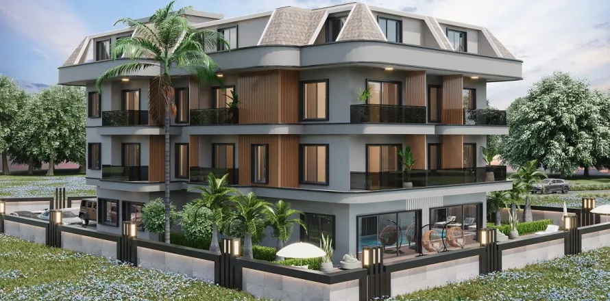 Daire  1+1  Alanya, Antalya, Türkiye №224040