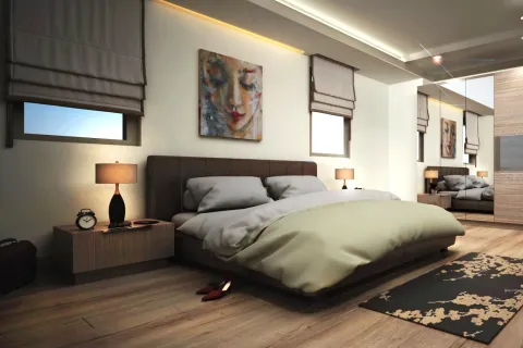 آپارتمان در  Mugla ، ترکیه 3 خوابه ، 180 متر مربع.  شماره 224036 - 18