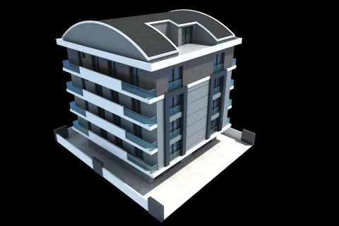 1+1 Leilighet i Mugla, Tyrkia Nr. 220236 - 2