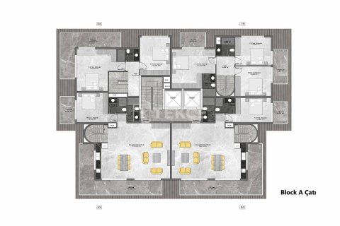 Продажа квартиры  в Аланье, Анталье, Турция 1+1, 55м2, №63395 – фото 29