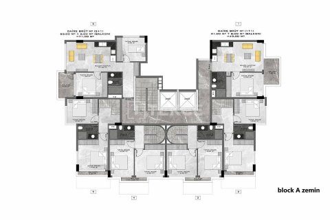 Продажа квартиры  в Аланье, Анталье, Турция 1+1, 55м2, №63395 – фото 30