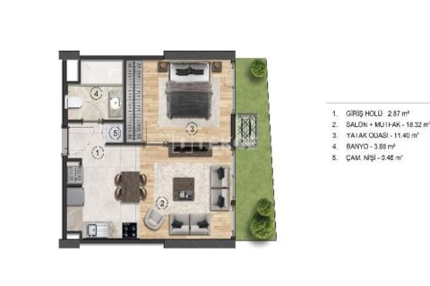 Daire  1+1  İstanbul, Türkiye №223357 - 25