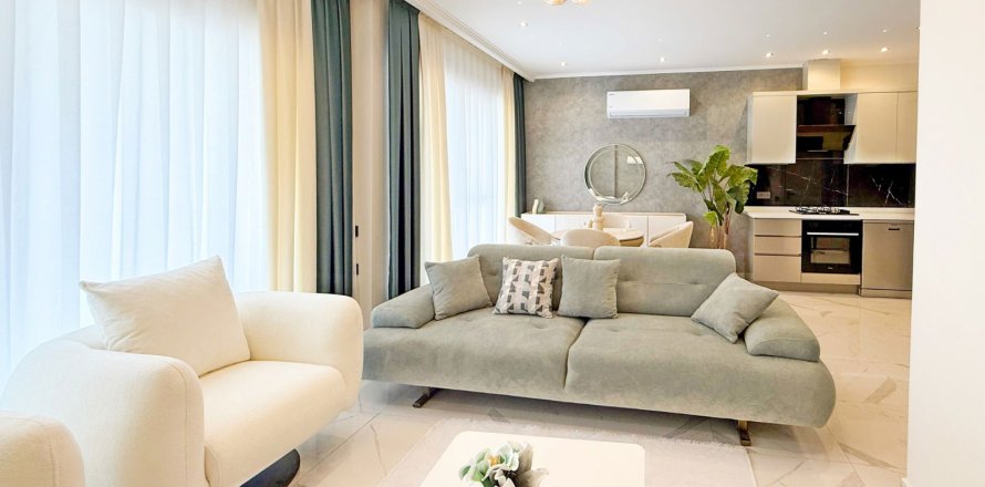 آپارتمان در  Alanya ، ترکیه 2 خوابه ، 100 متر مربع.  شماره 217997