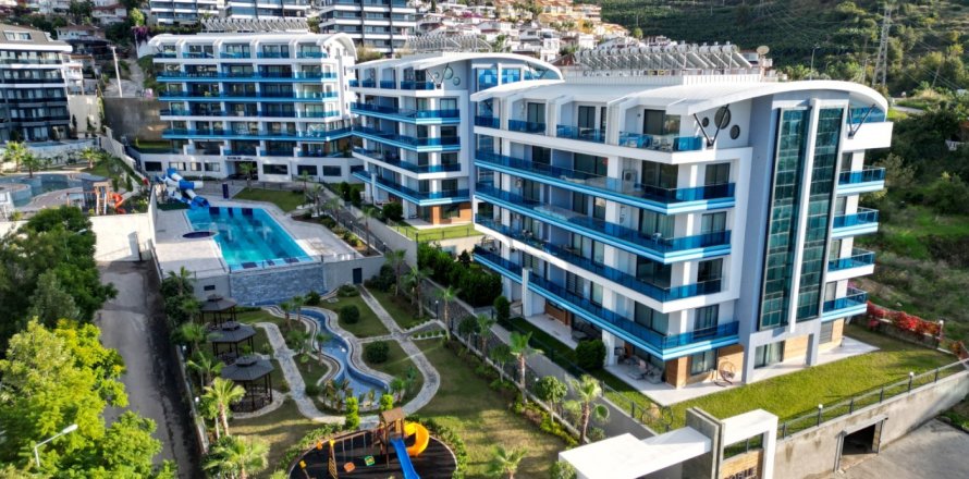1+1 Leilighet  i Kargicak, Alanya, Antalya, Tyrkia Nr. 224447