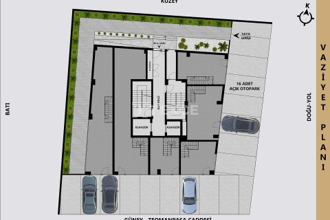 3+1 Leilighet  i Antalya, Tyrkia Nr. 212533 - 4