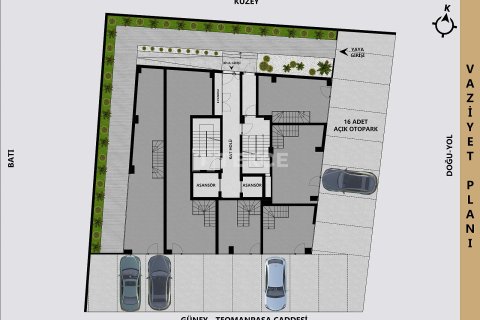 3+1 Takvåning  i Antalya, Turkiet Nr. 212534 - 4