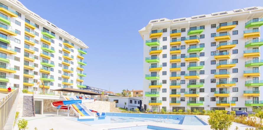 1+1 Lejlighed  i Alanya, Antalya, Tyrkiet Nr. 216741