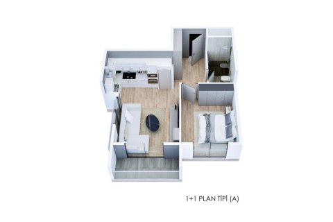 Продажа квартиры  в Мерсине, Турция 2 комн., 60м2, №227920 – фото 10