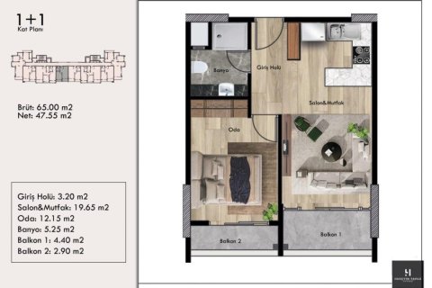 Lejlighed i Erdemli, Mersin, Tyrkiet Nr. 227924 - 26