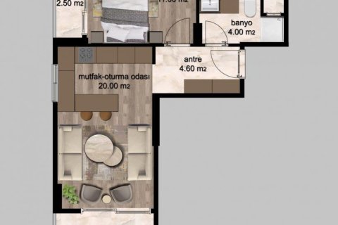 Leilighet i Erdemli, Mersin, Tyrkia Nr. 227926 - 20