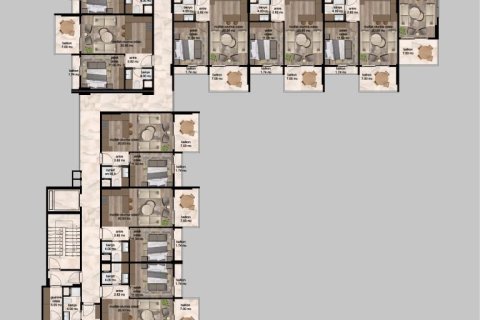 Lejlighed  i Erdemli, Mersin, Tyrkiet Nr. 227923 - 6