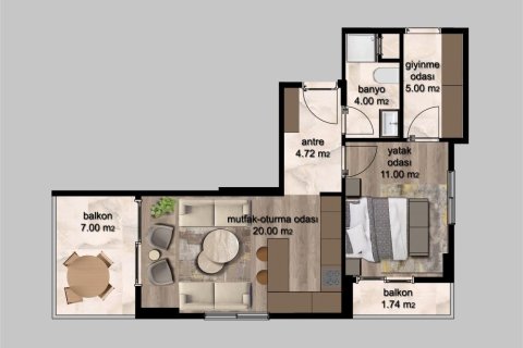 Lejlighed  i Erdemli, Mersin, Tyrkiet Nr. 227923 - 7
