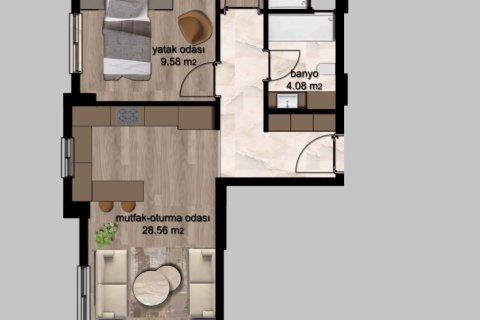 Lejlighed i Erdemli, Mersin, Tyrkiet Nr. 227925 - 23