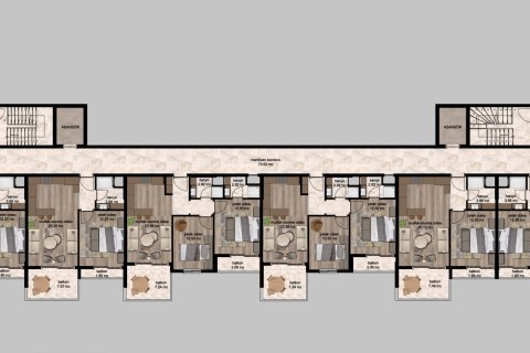 Lejlighed i Erdemli, Mersin, Tyrkiet Nr. 227925 - 22