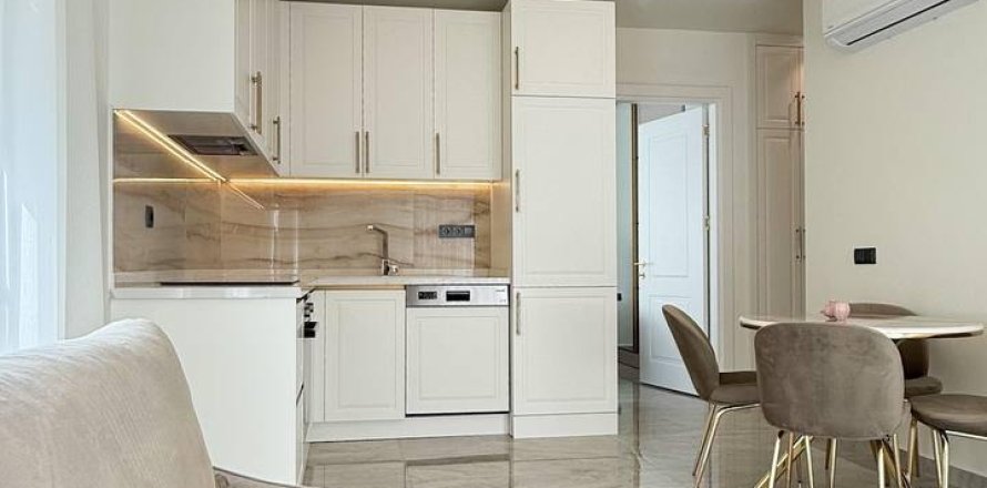 1+1 Lägenhet  i Alanya, Antalya, Turkiet Nr. 211950