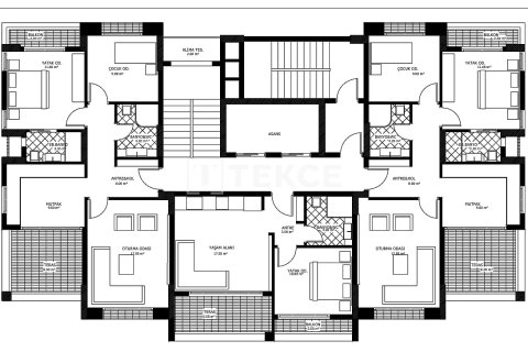 2+1 Leilighet i Mersin, Tyrkia Nr. 237913 - 13