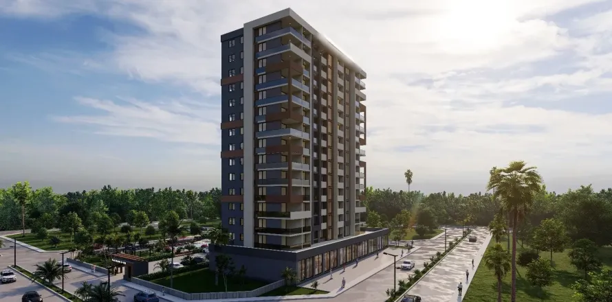 3+1 Leilighet  i Mezitli, Mersin, Tyrkia Nr. 222095