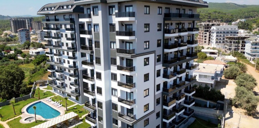 آپارتمان در  Avsallar ، ترکیه 1 خوابه ، 56 متر مربع.  شماره 217345