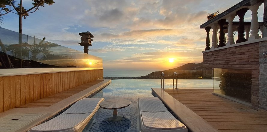 3+1 Villa  in Alanya, Antalya, Türkei Nr. 219238