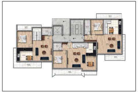 4+1 Leilighet  i Belek, Antalya, Tyrkia Nr. 223128 - 30